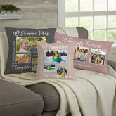 Lofaris Perfect Photo Custom Throw Pillow With Text Gift